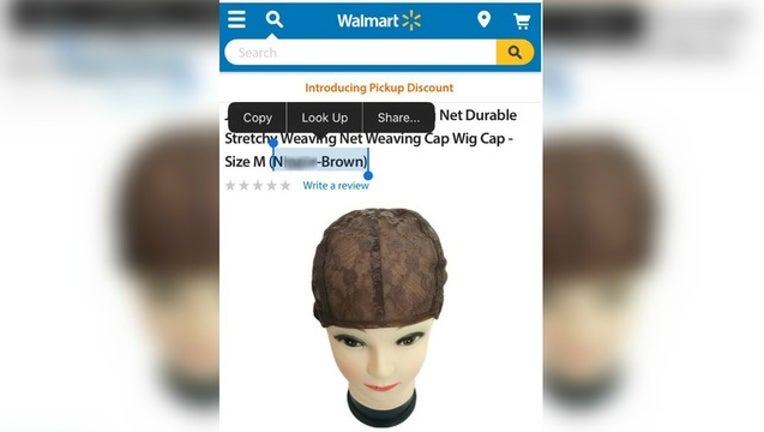 Wig cap walmart clearance