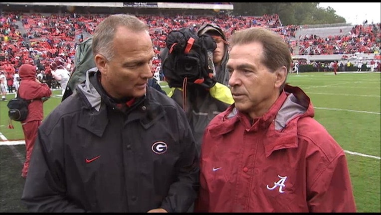 Mark Richt nick Saban