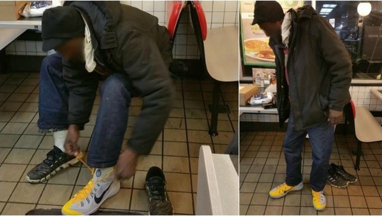 homeless man gets new shoes_1461086549280.jpg