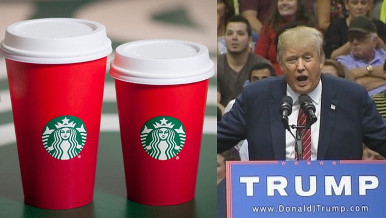 Donald Trump's official inauguration cups are essentially red Solo cups