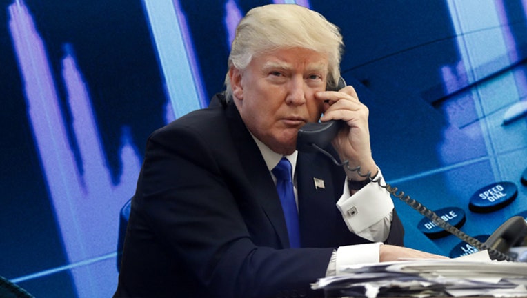 president trump on the phone-401385-401385