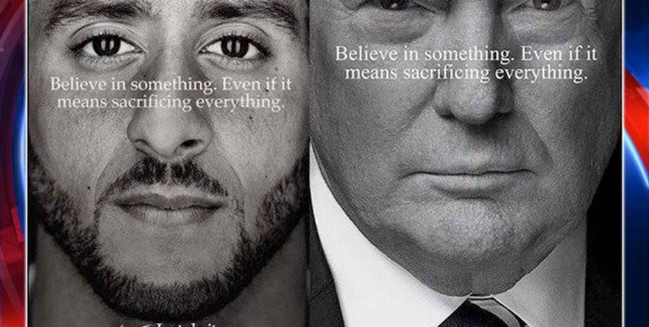 Trump nike kaepernick store