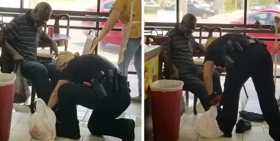Winter Haven Officer Purchases Pants Shoes For A Man Without Any