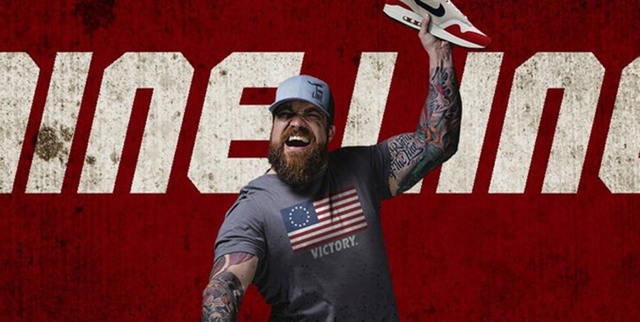Clothing company releases Betsy Ross flag shirts amid Nike