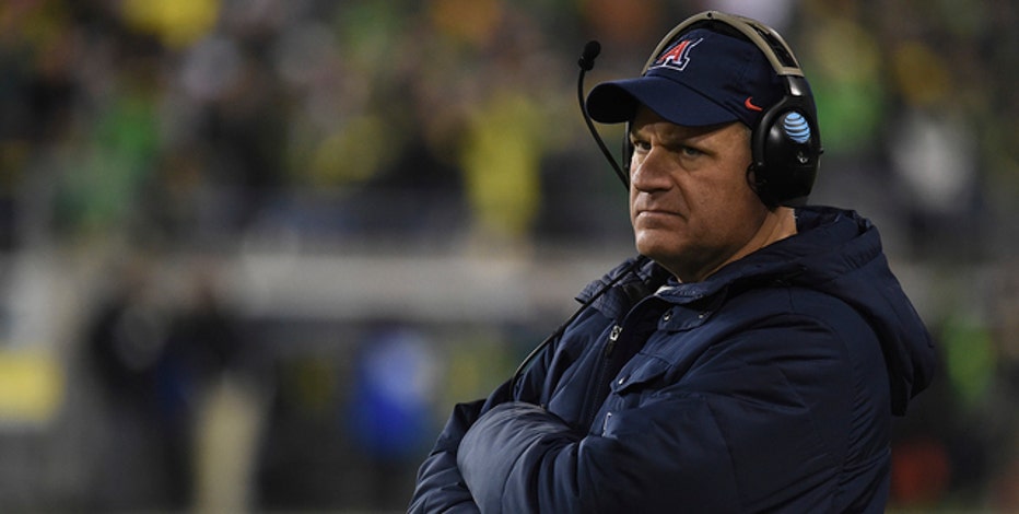 University Of Arizona Dismisses Head Football Coach Rich Rodriguez