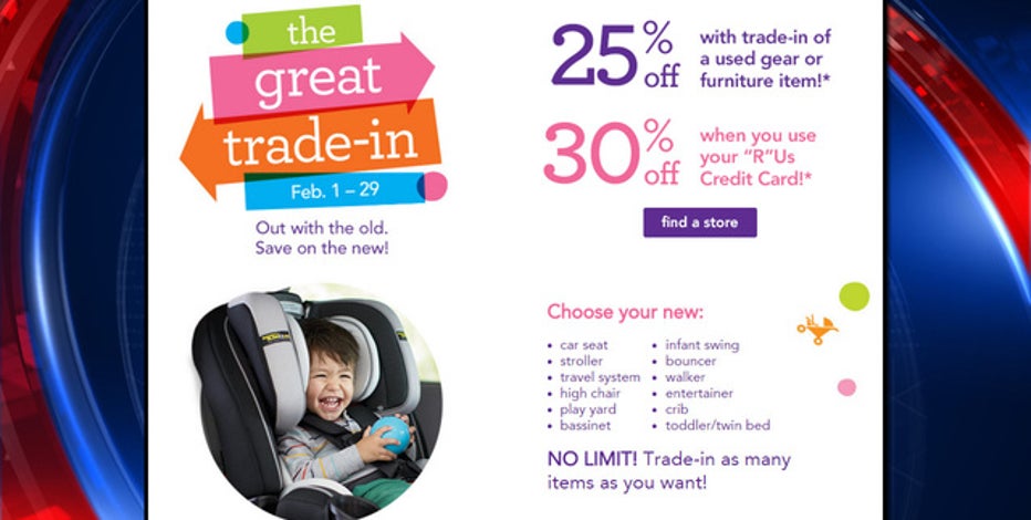 Toys R Us Baby Gear Trade In Event Returns Fox 5 Atlanta
