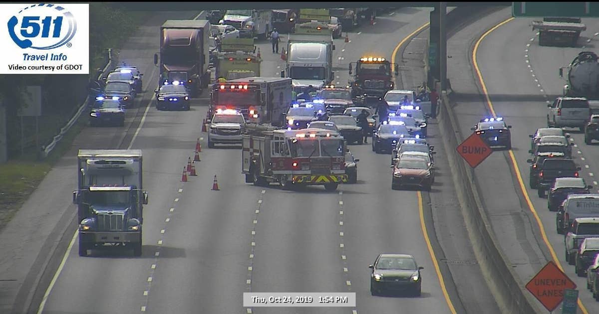 Major accident shut down multiple lanes on I-285 in Clayton County ...