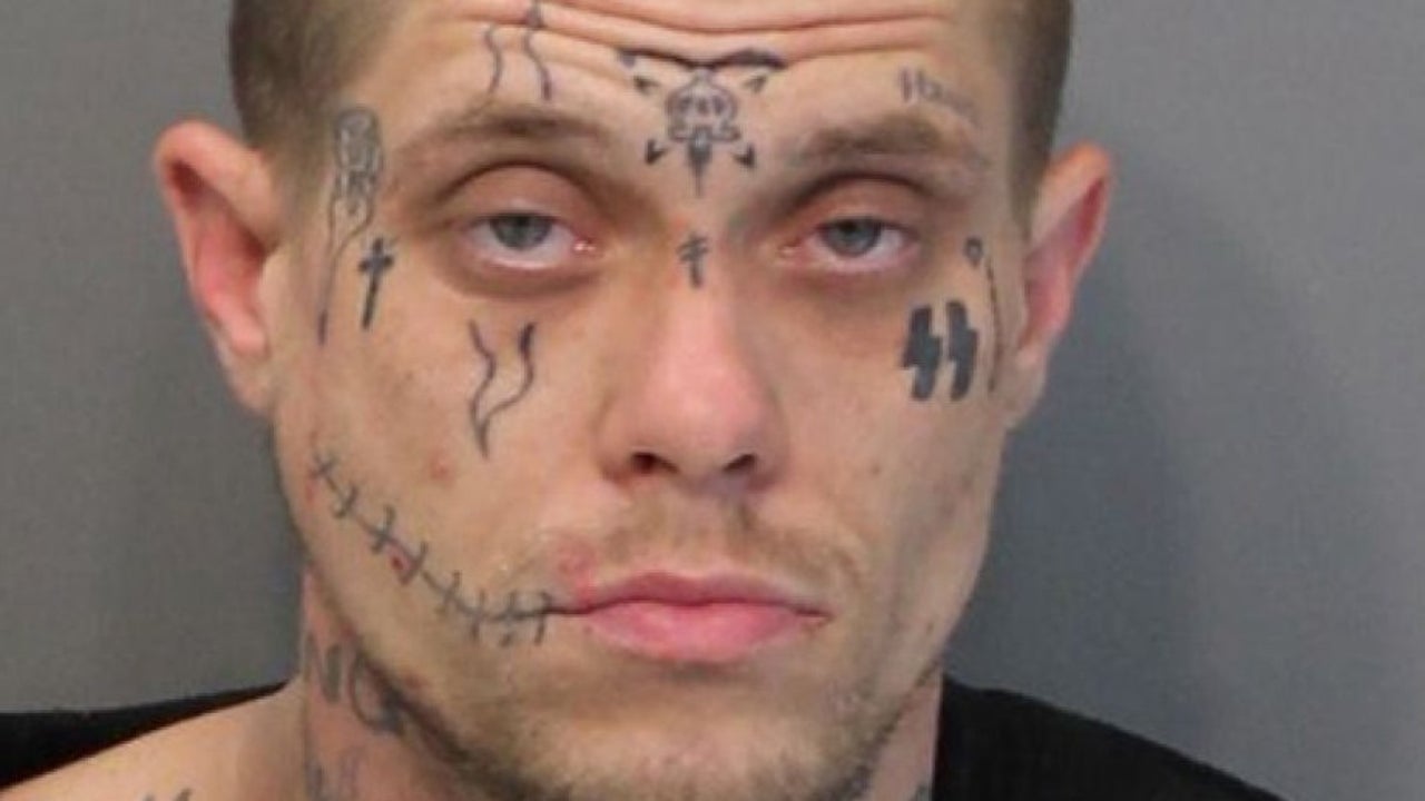 See Tattoo Progression on Mans Face After Each Arrest Over the Last 8  Years  YouTube