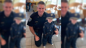 ‘He outranks me’: 3-year-old police academy prospect impresses officers