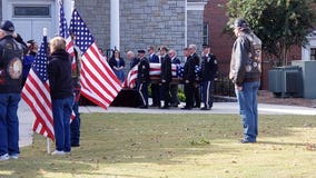 Funeral held for Army Master Sgt. Mark Allen