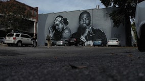 Fans visit new OutKast mural in Little Five Points