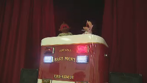 East Point firefighter teach children about fire safety