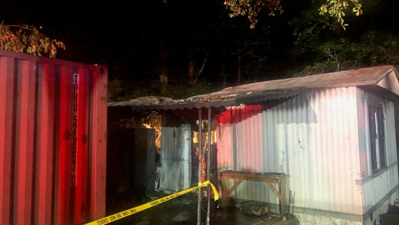 1 person dead in Hall County mobile home fire