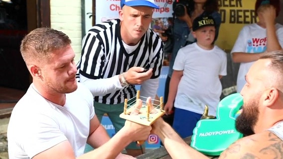 Thumb wrestling: The next Olympic sport?
