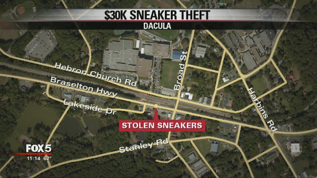 $30K of sneakers stolen from man attending Sneaker Con Atlanta
