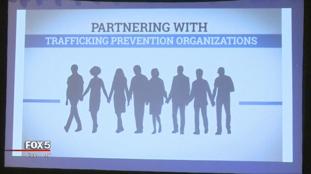 Government officials attend human trafficking prevention training