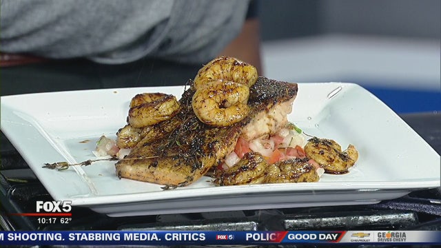 Chef Jernard Wells previews Creole honey lemon salmon recipe