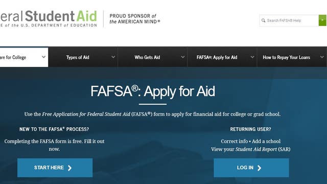 FAFSA spells free money for college students