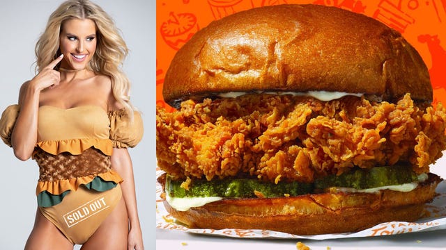 There’s now a sexy Popeyes-inspired ‘sold out chicken sandwich’ costume for Halloween