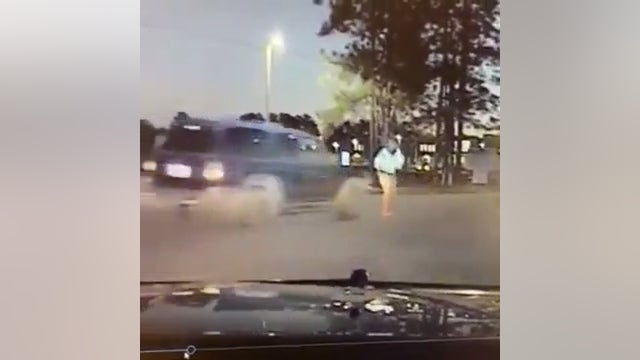 Shocking video shows deputy being hit by car