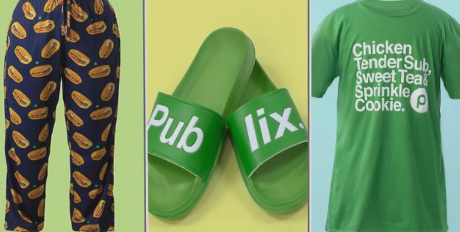 Publix launches Pub Sub shirts, socks, hoodies