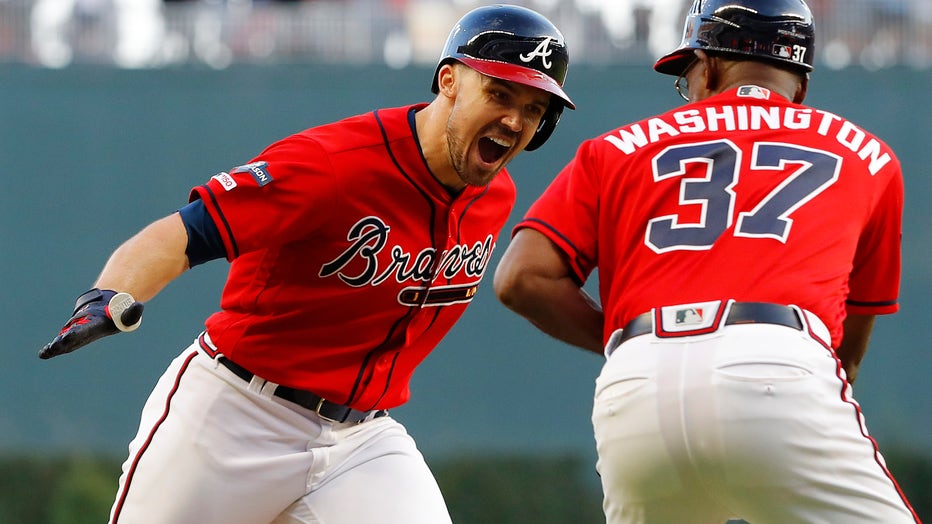 Braves take Game 2 of NLDS; tie series against St. Louis