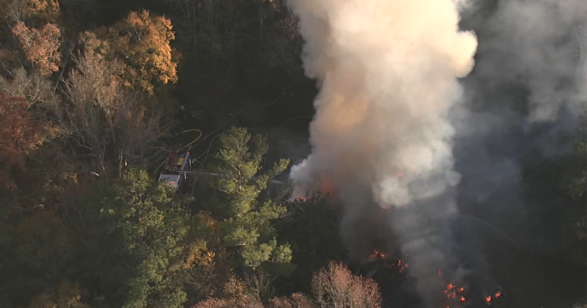 Firefighter: Massive Cobb County house fire sparked in garage | FOX 5 ...