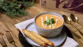 Taco Bell releases Rolled Chicken Tacos Bisque for Thanksgiving made from pureed tacos