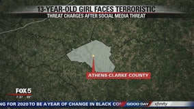 Police: 13-year-old girl faces charges after social media threat.