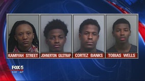 4 in custody, 1 on the run for southwest Atlanta ambush murder