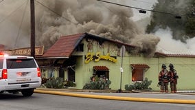 Mexican restaurant 'total loss' after fire