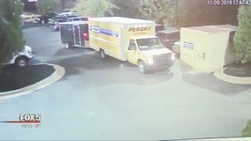 New surveillance video in case of truck, trailer stolen from veteran