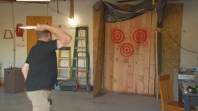 Knife throwing: Not your everyday sport