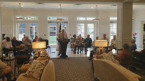 Senior living facility in DeKalb County honors veterans