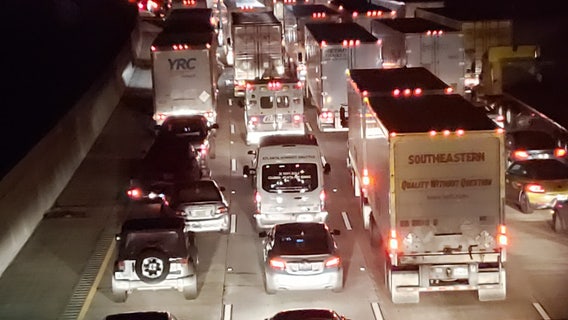 Wrong-way driver kills man in I-85 accident