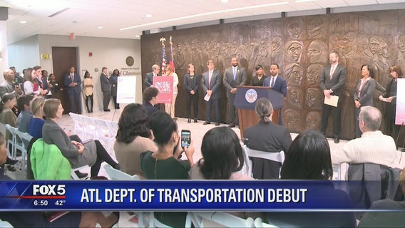 Mayor debuts new Atlanta Department of Transportation