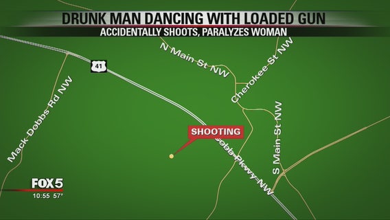 Police: Drunk man dancing with loaded gun shoots, paralyzes woman