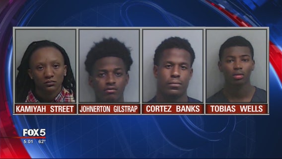 4 in custody, 1 on the run for southwest Atlanta ambush murder