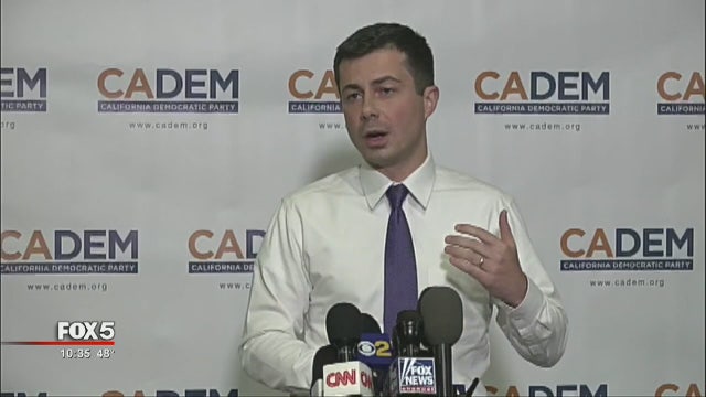 Buttigieg speaks at black college in push to boost support