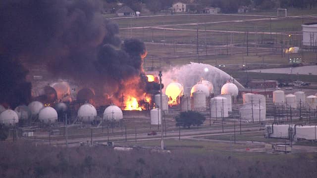 Fire continues at Port Neches plant more than 24 hours after explosion
