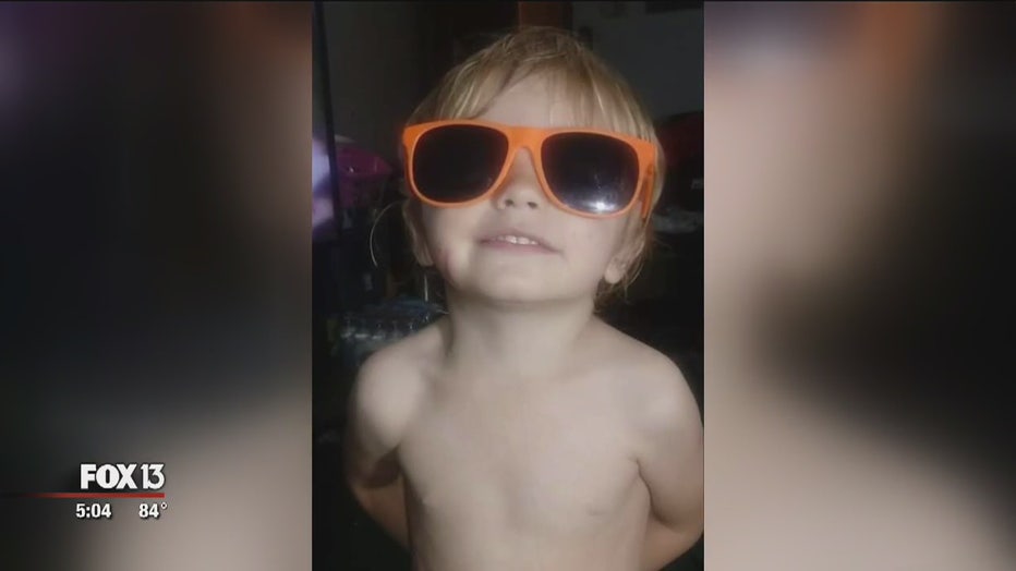 Joshua Bronson died after being run over by the SUV his mother was driving.