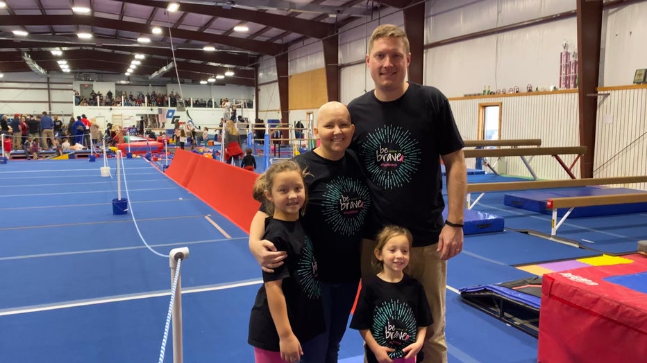 Ashley Gunter and her family.