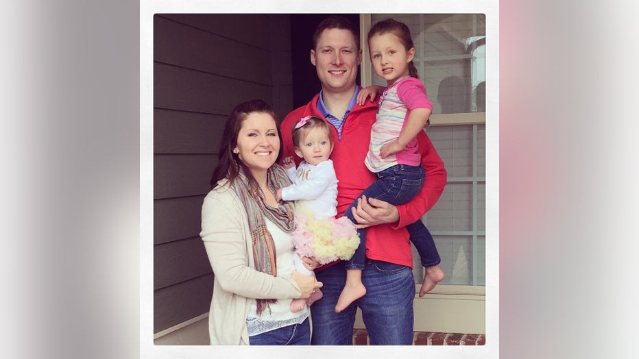 Ashley Gunter with her family