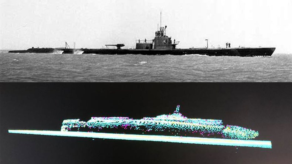 American submarine sunk with 80 aboard during WWII