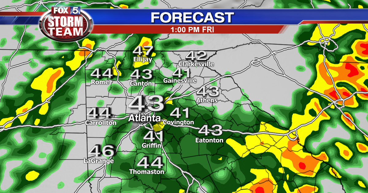 Get ready for the rain over the next few days | FOX 5 Atlanta