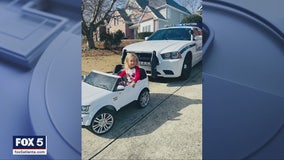 Police pull over little girl in cute Christmas Day Facebook post