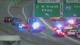 Police: Body parts found on I-75 in Clayton County