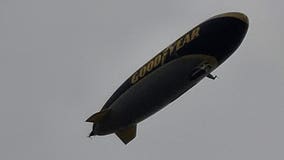 Goodyear Blimp inducted into College Football Hall of Fame in Atlanta