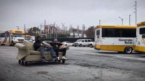 Georgia Tech students build couch you can drive