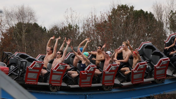 Six Flags Over Georgia hosts Polar Coast Challenge